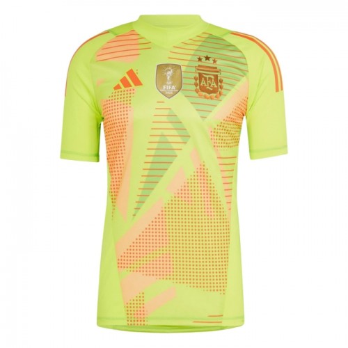 Argentinië Voetbalshirt Doelman 2024 gele Argentinië Voetbalshirt Doelman 2024 gele